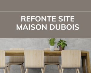 Refonte du site e commerce d'une boutique de meubles